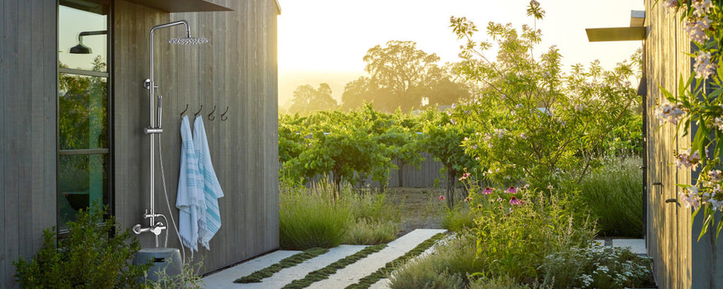 Garden Outdoor Shower - Beat the Summer Heat in Style