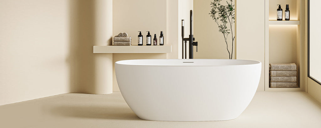 Solid Surface Bathtub Guide: Pros, Cons, Sizes, Installation & Care