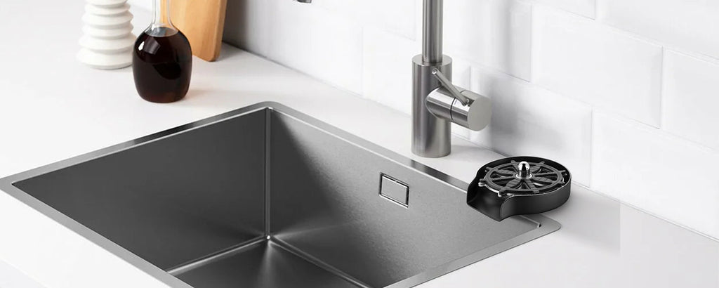 Effortless Kitchen Cleaning: Discover the Convenience of a Glass Rinser