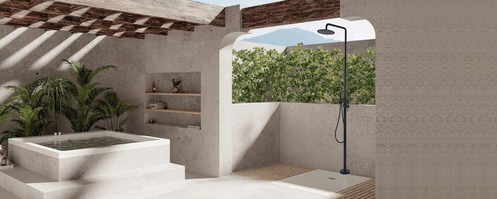 Large Outdoor Rain Shower Heads: Size, Water Flow & Installation Guide