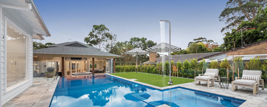 9 Outdoor Shower Ideas for Backyards, Pools & Patios
