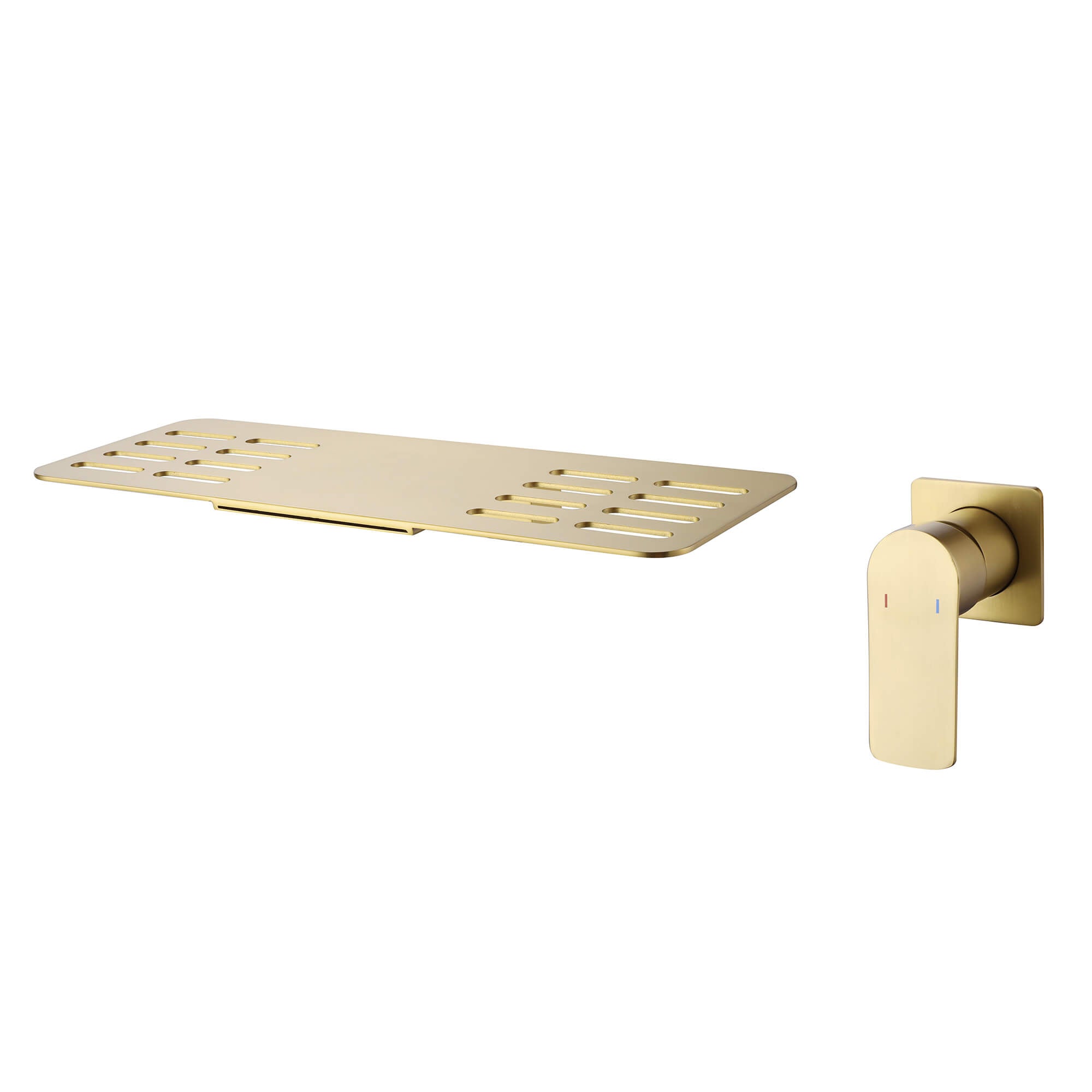 Modern Waterfall Sink Faucet for Wall-Mount Installation