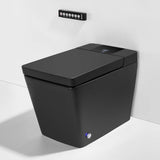 Smart Toilet with Heated Seat, Auto Flushing, Bidet Spray, and Hands-Free Lid