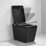 Smart Toilet with Heated Seat, Auto Flushing, Bidet Spray, and Hands-Free Lid