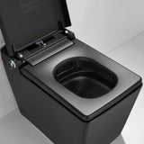 Smart Toilet with Heated Seat, Auto Flushing, Bidet Spray, and Hands-Free Lid