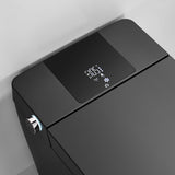 Smart Toilet with Heated Seat, Auto Flushing, Bidet Spray, and Hands-Free Lid