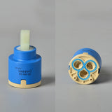 Pressure Balance Cartridge Ceramic Cartridge Valve Replacement Shower Faucet Brass Diverter