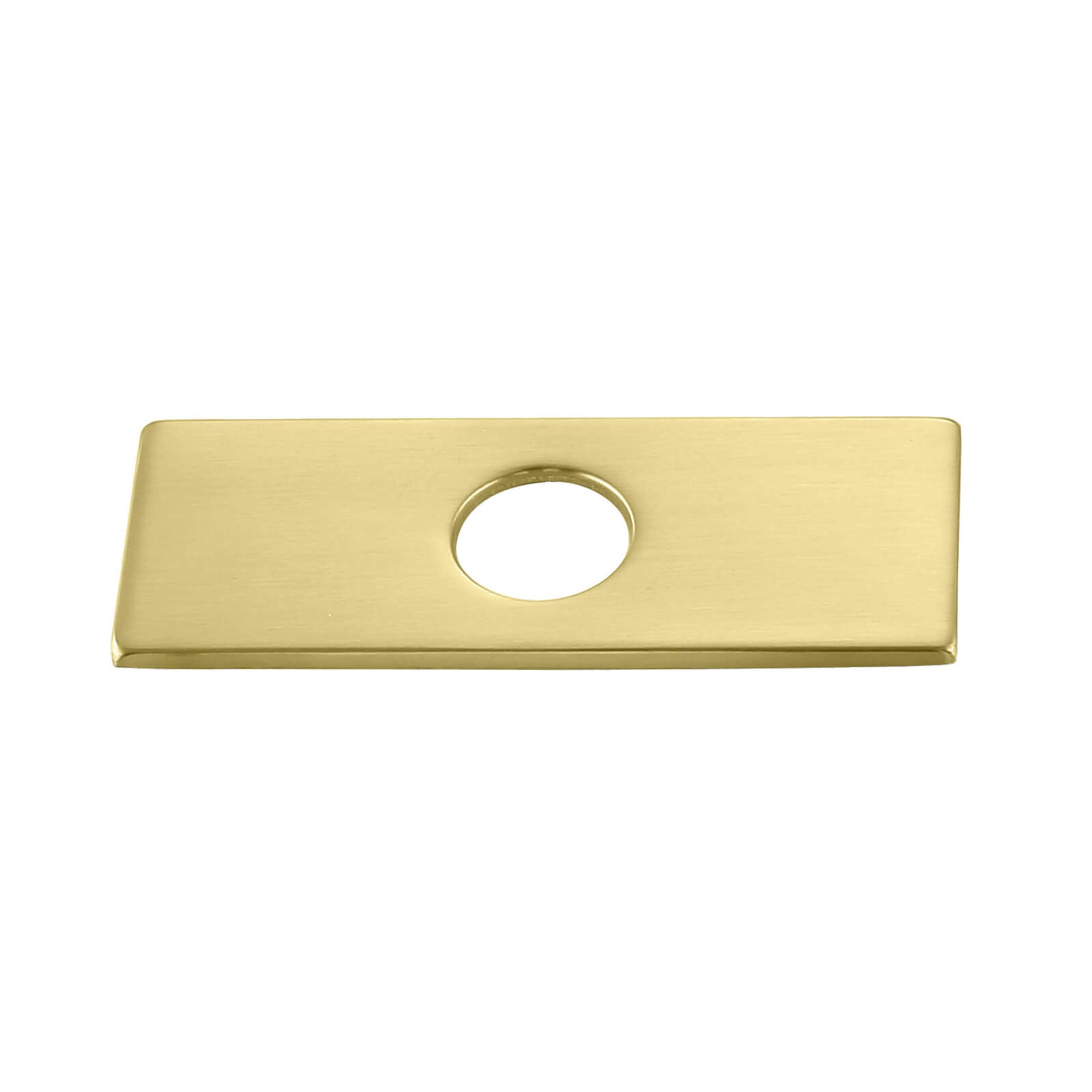 Stainless Steel Faucet Deck Plate – Bathroom Faucet Cover Plate
