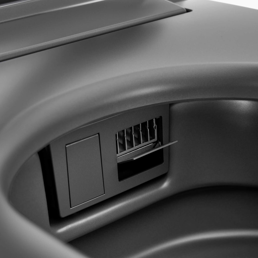 Smart Toilet with Heated Seat, Auto Flushing, Bidet Spray, and Hands-Free Lid