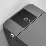Smart Toilet with Heated Seat, Auto Flushing, Bidet Spray, and Hands-Free Lid