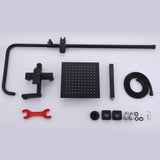 Wall-Mounted 3-Function Shower Kit with Jet & Spray Modes
