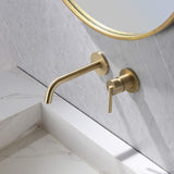 Single-Handle Brass Basin Mixer Tap for 2-Hole Vanity Sinks