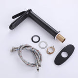 Modern Single-Handle Tall Spout Bathroom Sink Faucet for Vessel Sinks
