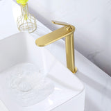 Commercial Vanity Vessel Sink Faucet with Tall Spout