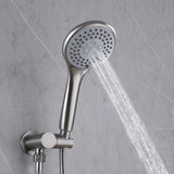 Wall-Mounted Pressure Balance Shower System with Handheld