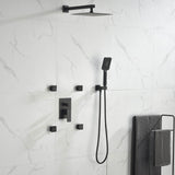 Shower System with Handheld Showerhead and 4-Jet Body Spray