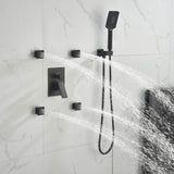 Shower System with Handheld Showerhead and 4-Jet Body Spray