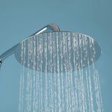 Outdoor Shower Kit with Stainless Steel 10 Inch High Pressure Shower Head and Handheld Spray JK0147