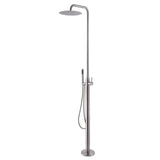 Stylish Freestanding Outdoor Shower System for Poolside and Garden Use