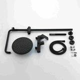 3-Function Rain Shower System with High Pressure Head and Adjustable Handheld Spray