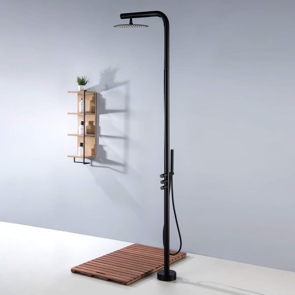 Standing Floor Outdoor Shower Column with Hand Shower JK0180 Rbrohant