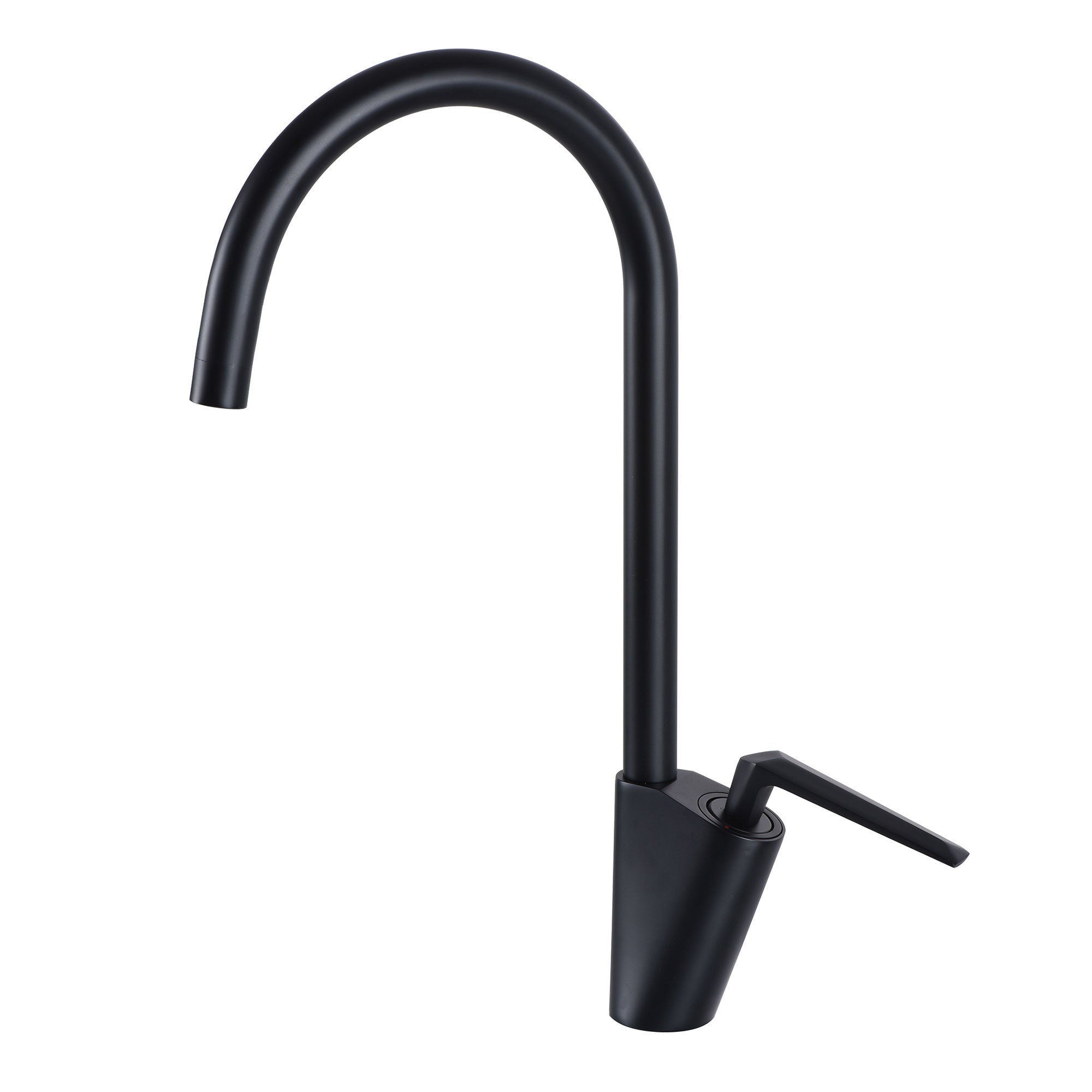 Single Handle Kitchen Faucet for 1 Hole Sink Solid Brass Build