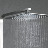 3-Function Shower System with Rainfall Shower Head Handheld Sprayer and Tub Spout Wall-Mounted