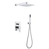 Pressure-Balanced Shower Kit with 10-Inch Rain Head