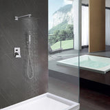 Pressure-Balanced Shower Kit with 10-Inch Rain Head
