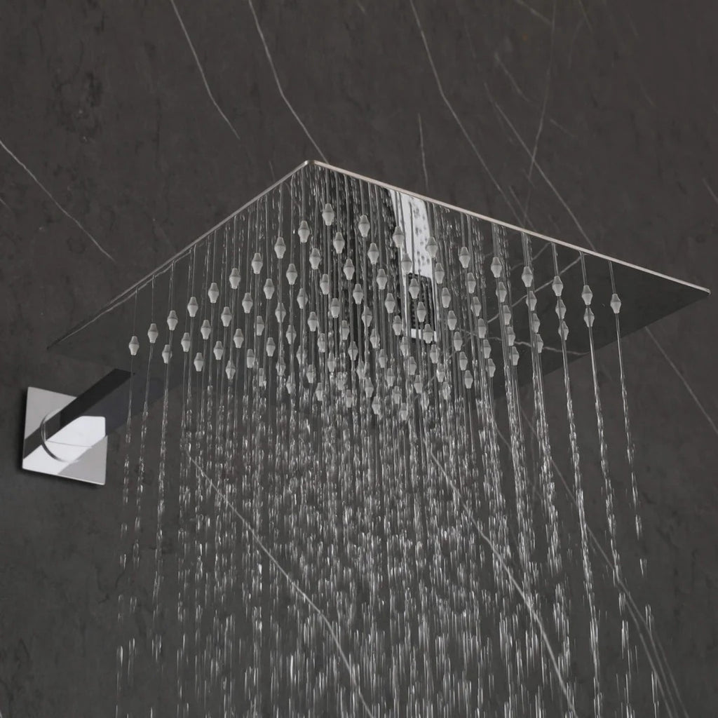 Pressure-Balanced Shower Kit with 10-Inch Rain Head