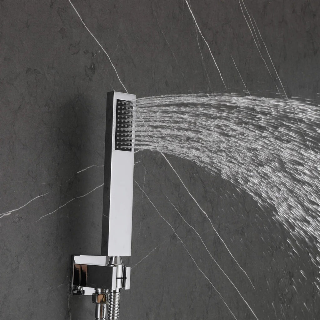 Pressure-Balanced Shower Kit with 10-Inch Rain Head