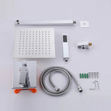Pressure-Balanced Shower Kit with 10-Inch Rain Head