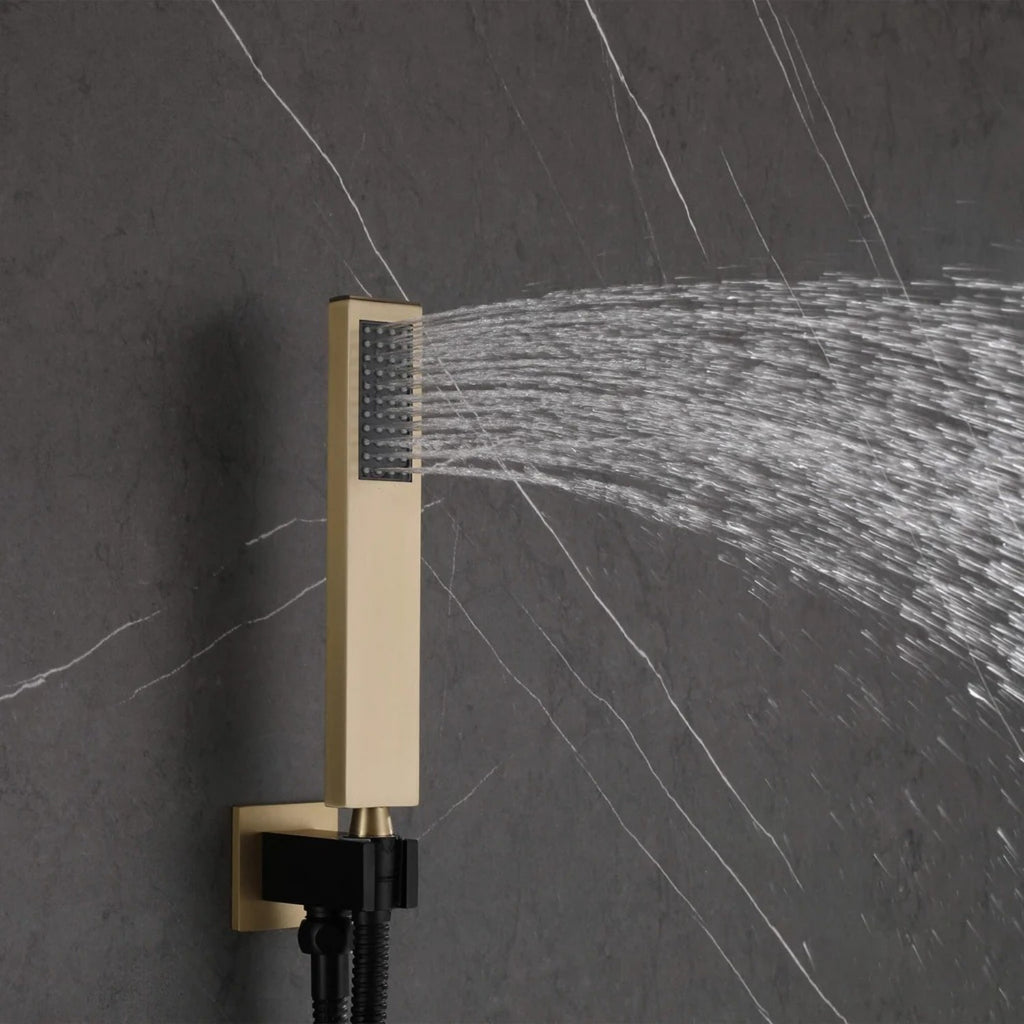 Pressure-Balanced Shower Kit with 10-Inch Rain Head