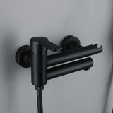 Adjustable 3-Function Shower System with Foldable Tub Spout