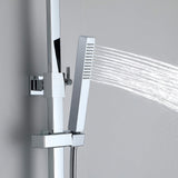 3-Function Shower System with Rainfall Shower Head Handheld Sprayer and Tub Spout Wall-Mounted