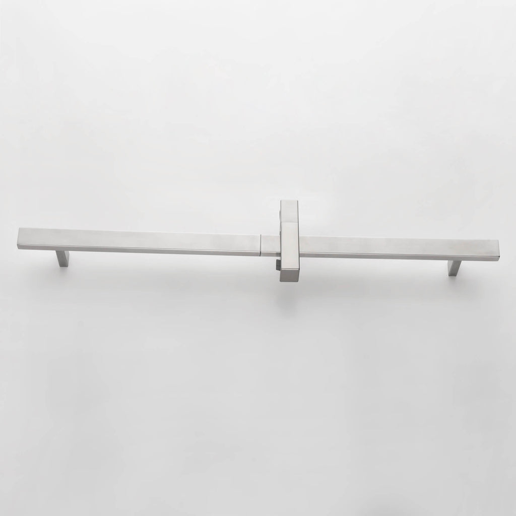 Square Handheld Shower Head with Slide Bar High-Pressure Hand Shower with Adjustable Rail