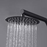 316 Stainless Steel Outdoor Shower with 10-Inch Rain Shower Head and Handheld Sprayer