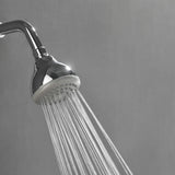 Wall-Mounted High-Pressure Chrome Dual/Combo Shower Head Set