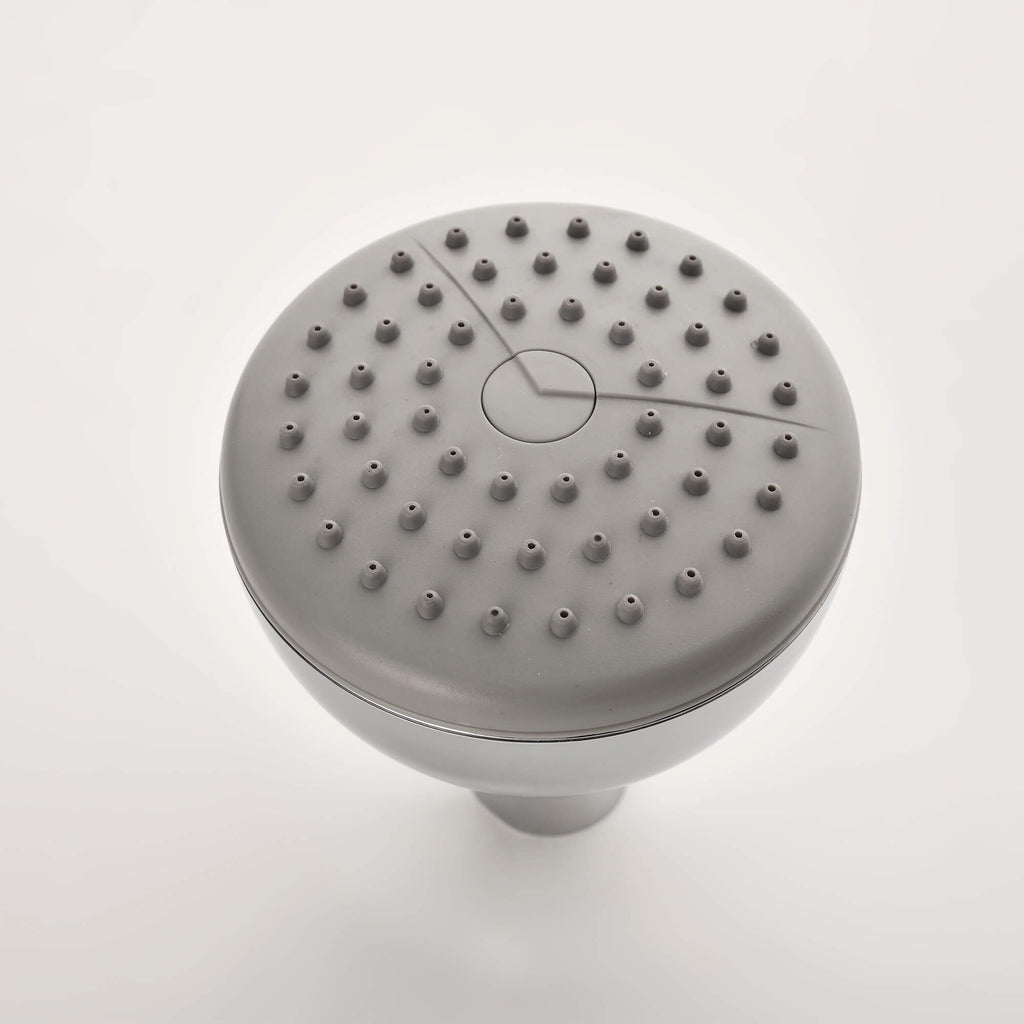 Wall-Mounted High-Pressure Chrome Dual/Combo Shower Head Set