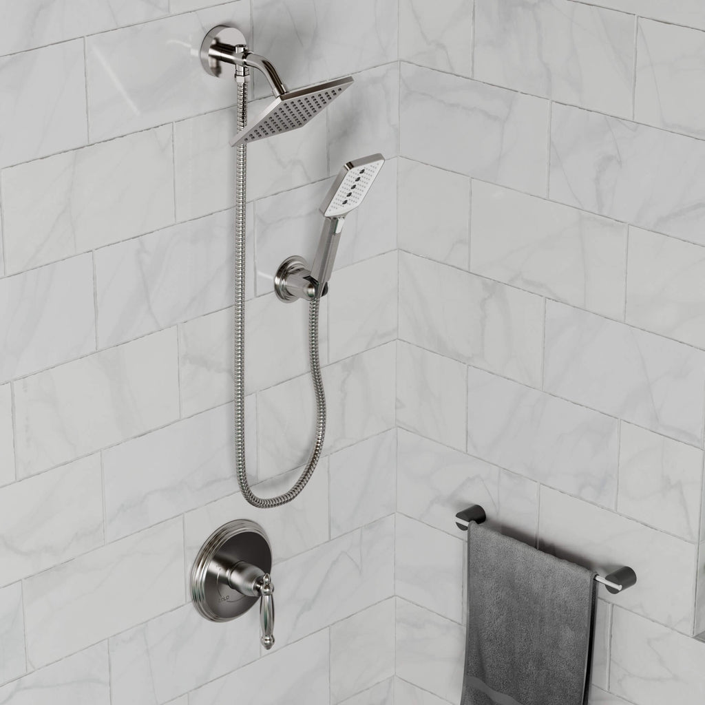 Rain Shower Head and Multi-Function Handheld Combo 304 Stainless Steel