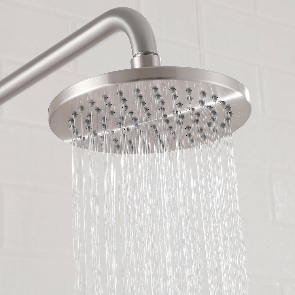 Rainfall Shower System with 3-Function Handheld and Shelf