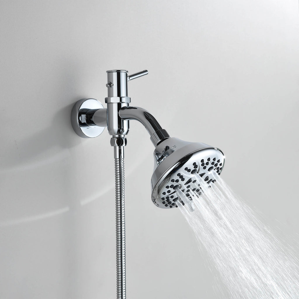 Dual Shower Head Kit with 8-Settings Handheld and Showerhead