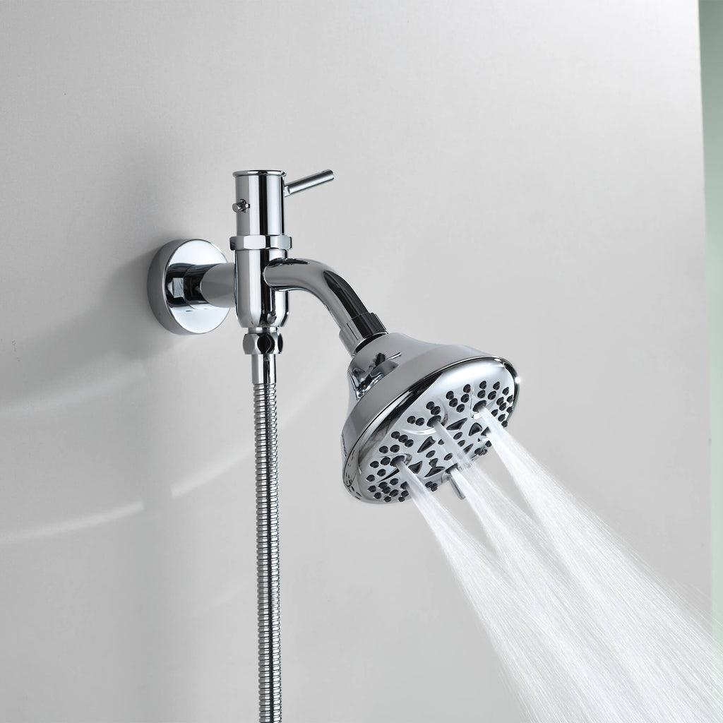 Dual Shower Head Kit with 8-Settings Handheld and Showerhead