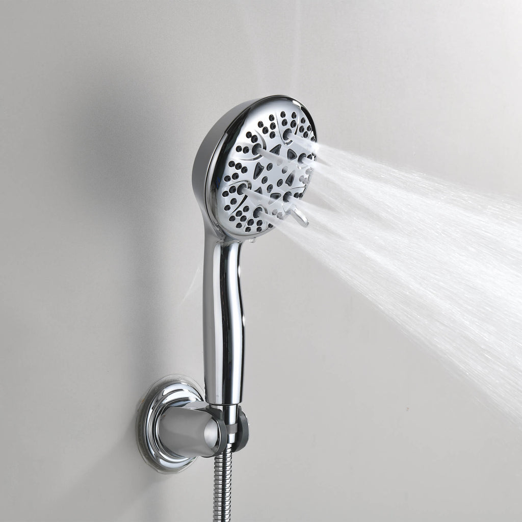 Dual Shower Head Kit with 8-Settings Handheld and Showerhead
