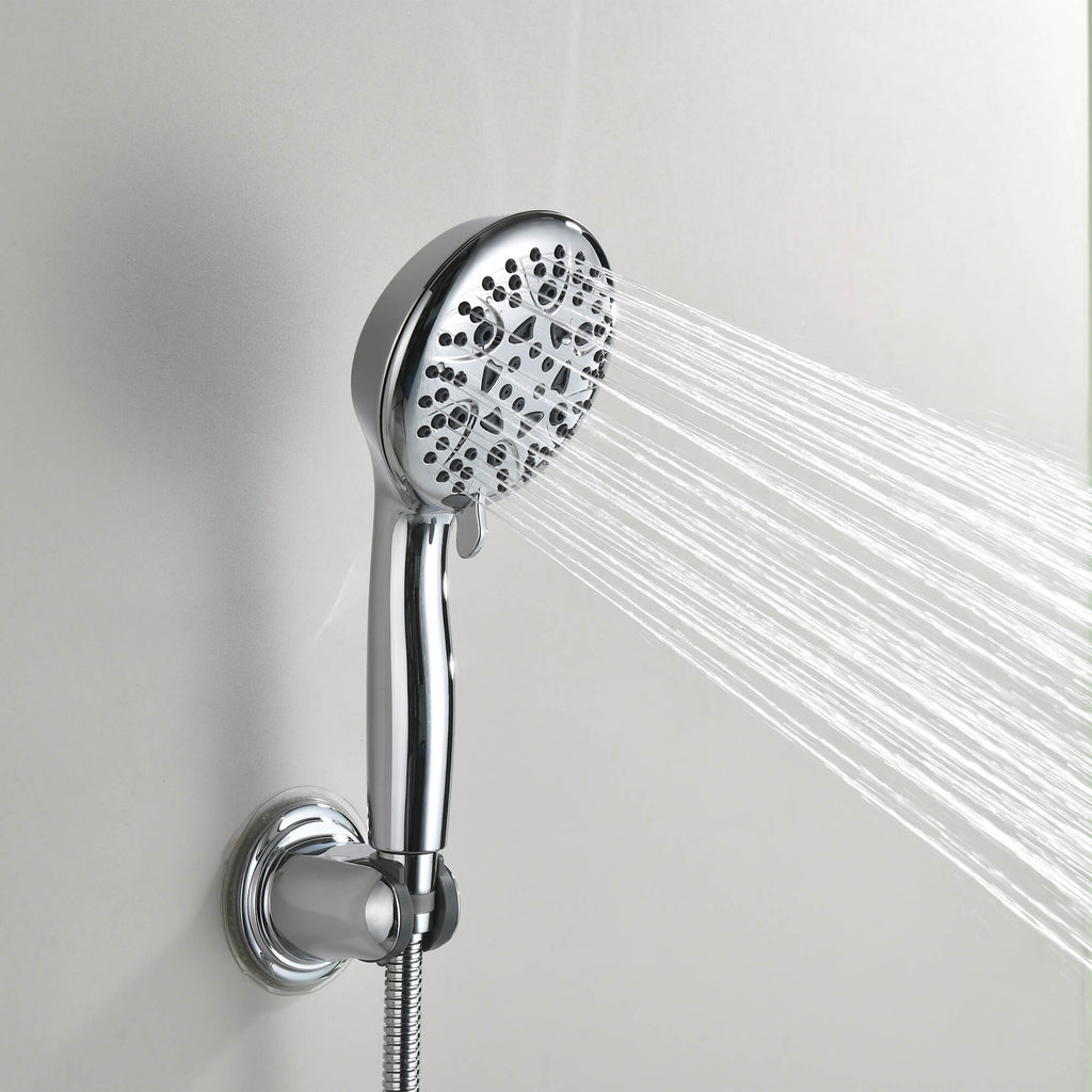 Dual Shower Head Kit with 8-Settings Handheld and Showerhead