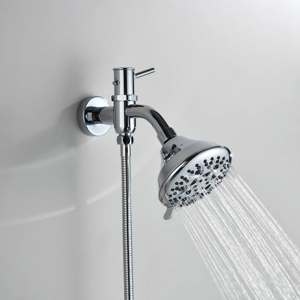 Dual Shower Head Kit with 8-Settings Handheld and Showerhead