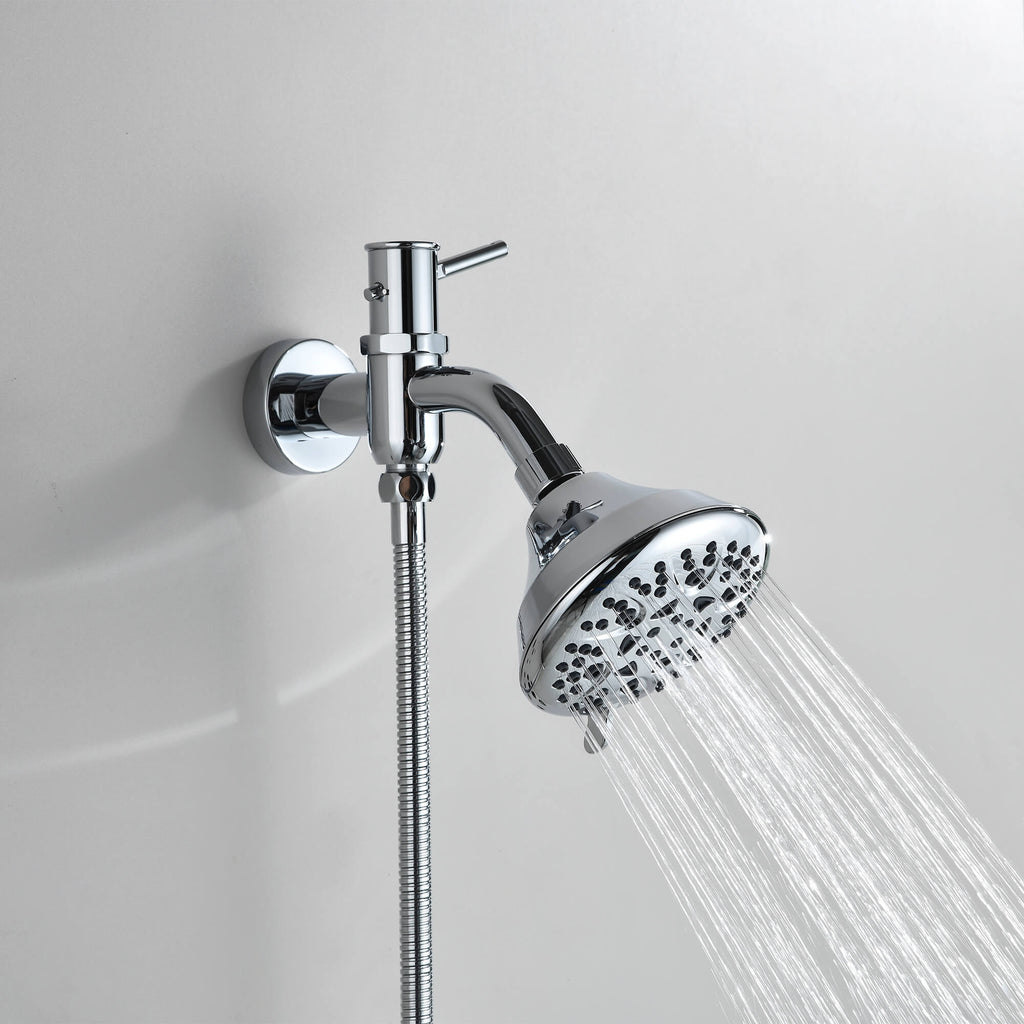 Dual Shower Head Kit with 8-Settings Handheld and Showerhead