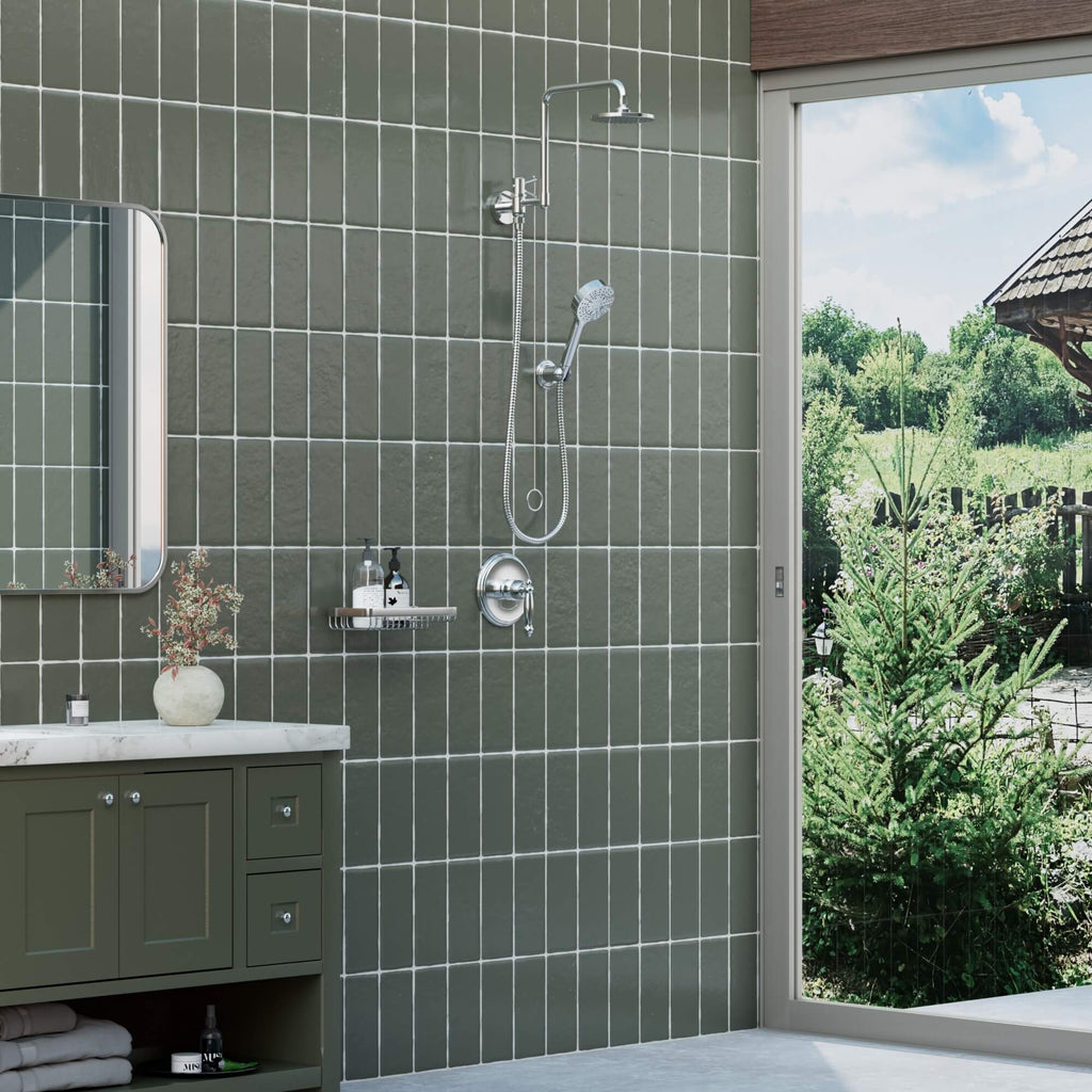 Shower Kit Handheld and Showerhead Combo Quick Retrofit Upgrade for Older Homes