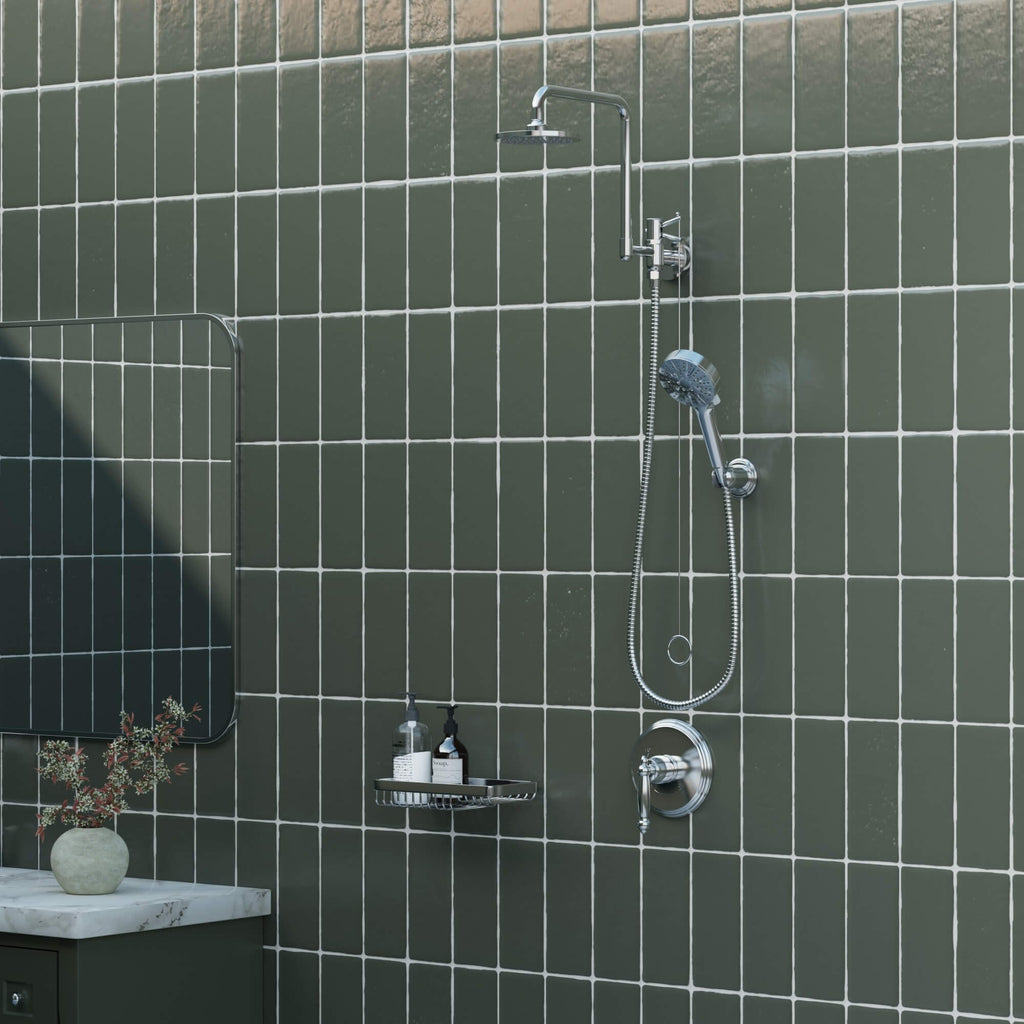 Shower Kit Handheld and Showerhead Combo Quick Retrofit Upgrade for Older Homes