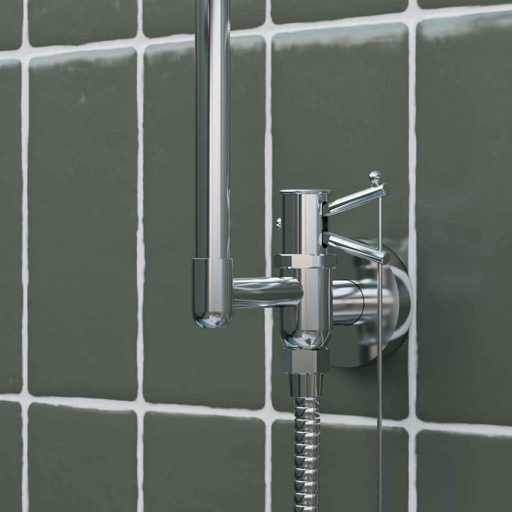 Shower Kit Handheld and Showerhead Combo Quick Retrofit Upgrade for Older Homes